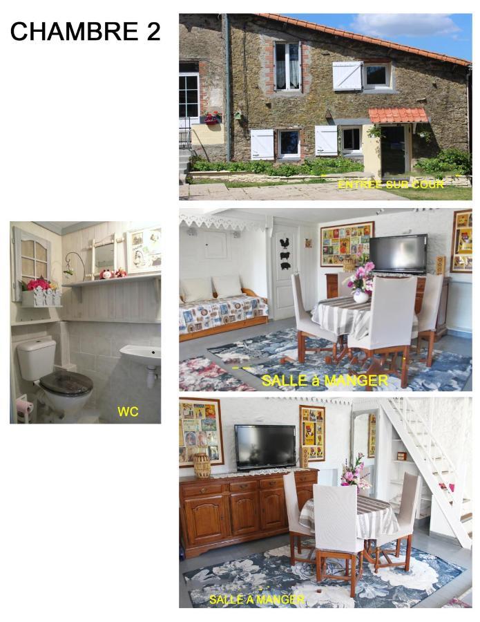 Chez Martine Et Bernard Bed & Breakfast Saint-Vincent-Sterlanges Exterior photo